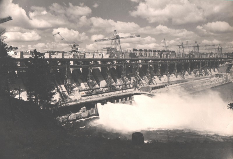 Братская ГЭС. Лето 1964 г.