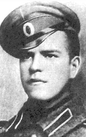 Г.К. Жуков во время Первой мировой войны 1916 г.